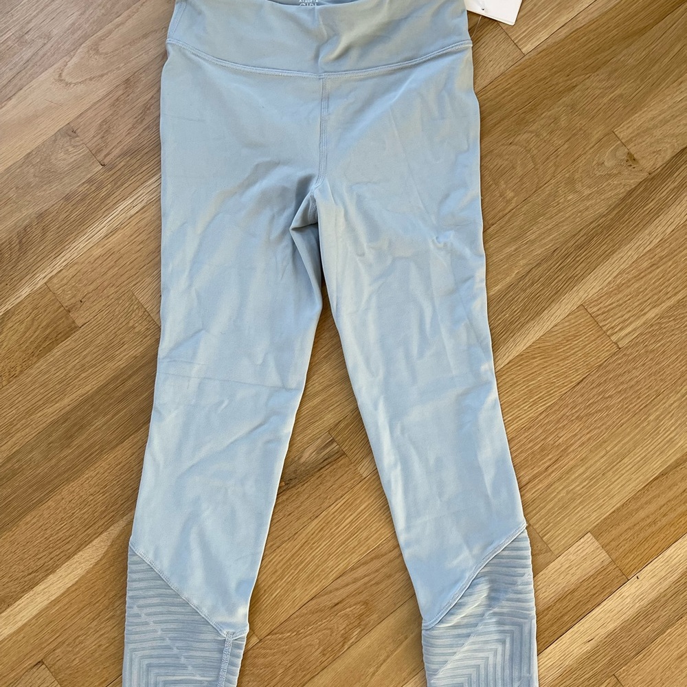 Athleta Girl High Rise Flocked Chit Chat Tight Legging, Girls Size 12 / L, NWT